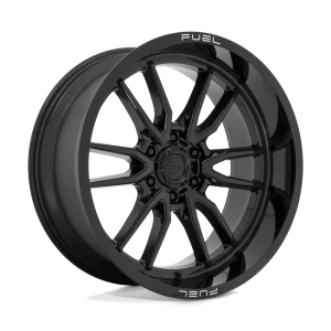 Fuel – D760 CLASH – Black – 22″x10″ -18mm – All weather Wheels – D76022008947